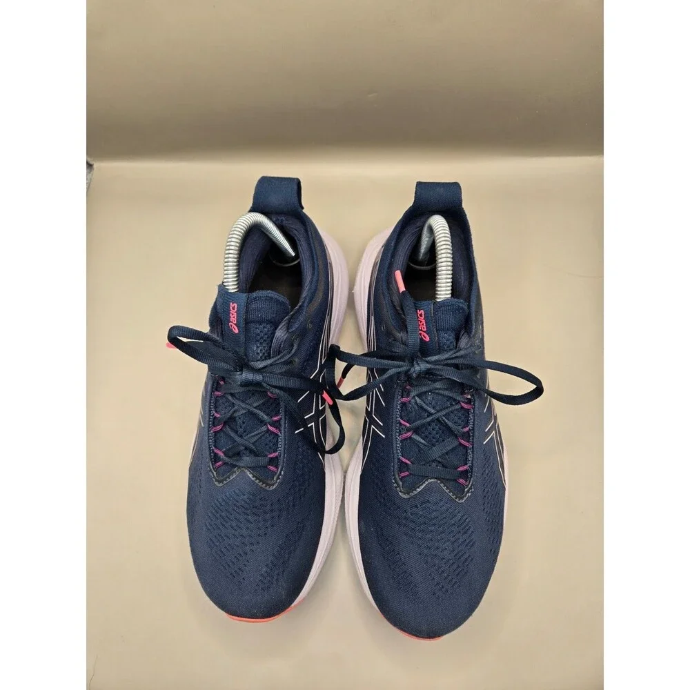 ASICS Gel-Nimbus 25 Shoes Womens 8.5 Blue Road Running Athletic Workout Sneakers